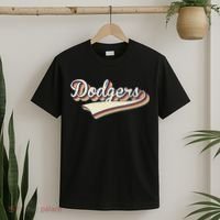 Vintage Dodgers Name Throwback Retro Apparel Gift T-Shirt thumb 2
