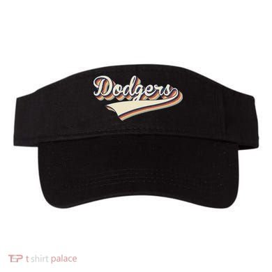 Vintage Dodgers Name Throwback Retro Apparel Gift Visor