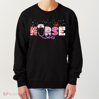 Valentines Day Nurse Logo Women's Sweatshirt