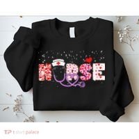 Valentines Day Nurse Logo Sweatshirt thumb 2