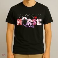 Valentines Day Nurse Logo T-Shirt thumb 3