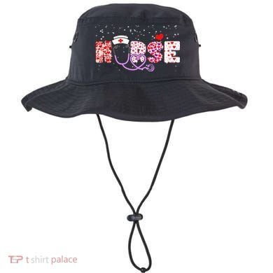 Valentines Day Nurse Logo Bucket Hat