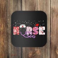 Valentines Day Nurse Logo Coaster thumb 0