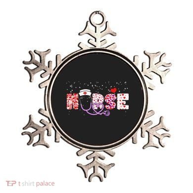 Valentines Day Nurse Logo Ornament