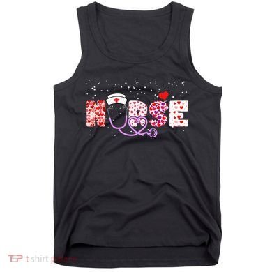 Valentines Day Nurse Logo Tank Top