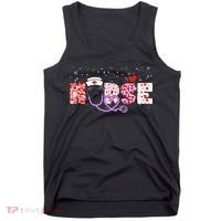 Valentines Day Nurse Logo Tank Top thumb 0
