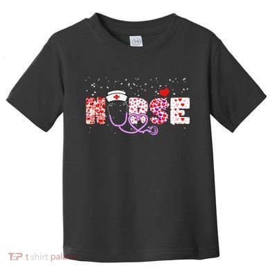 Valentines Day Nurse Logo Toddler T-Shirt