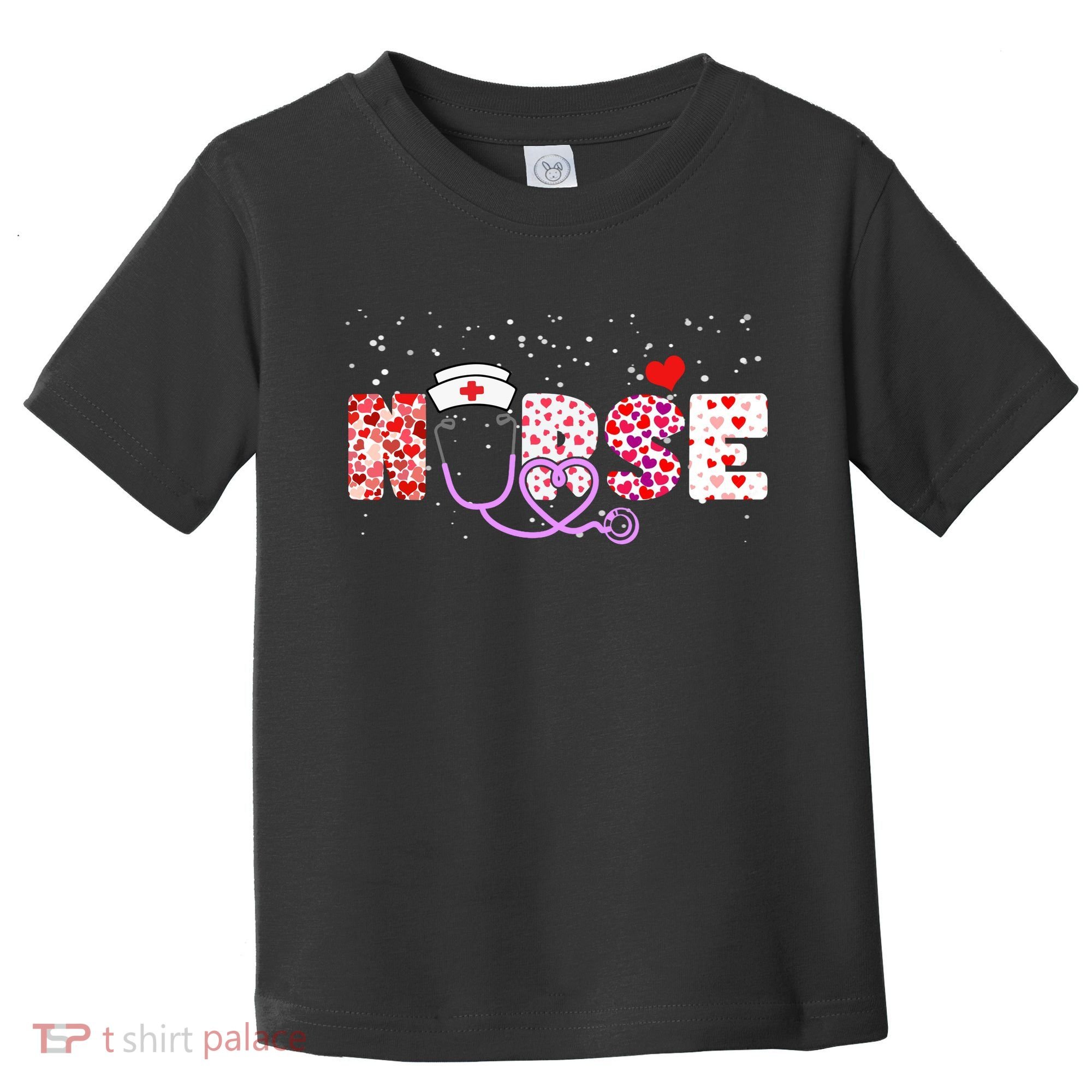 Valentines Day Nurse Logo Toddler T-Shirt