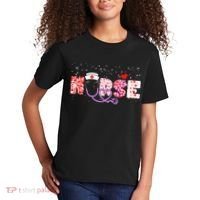 Valentines Day Nurse Logo Kids T-Shirt thumb 2