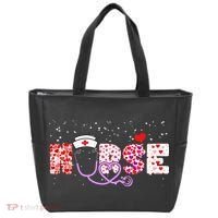 Valentines Day Nurse Logo Tote Bag thumb 0