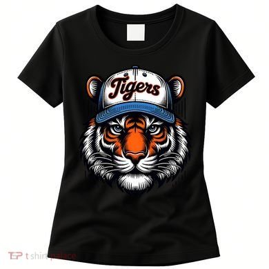 Vintage Detroit Name Graphic Design Women's T-Shirt