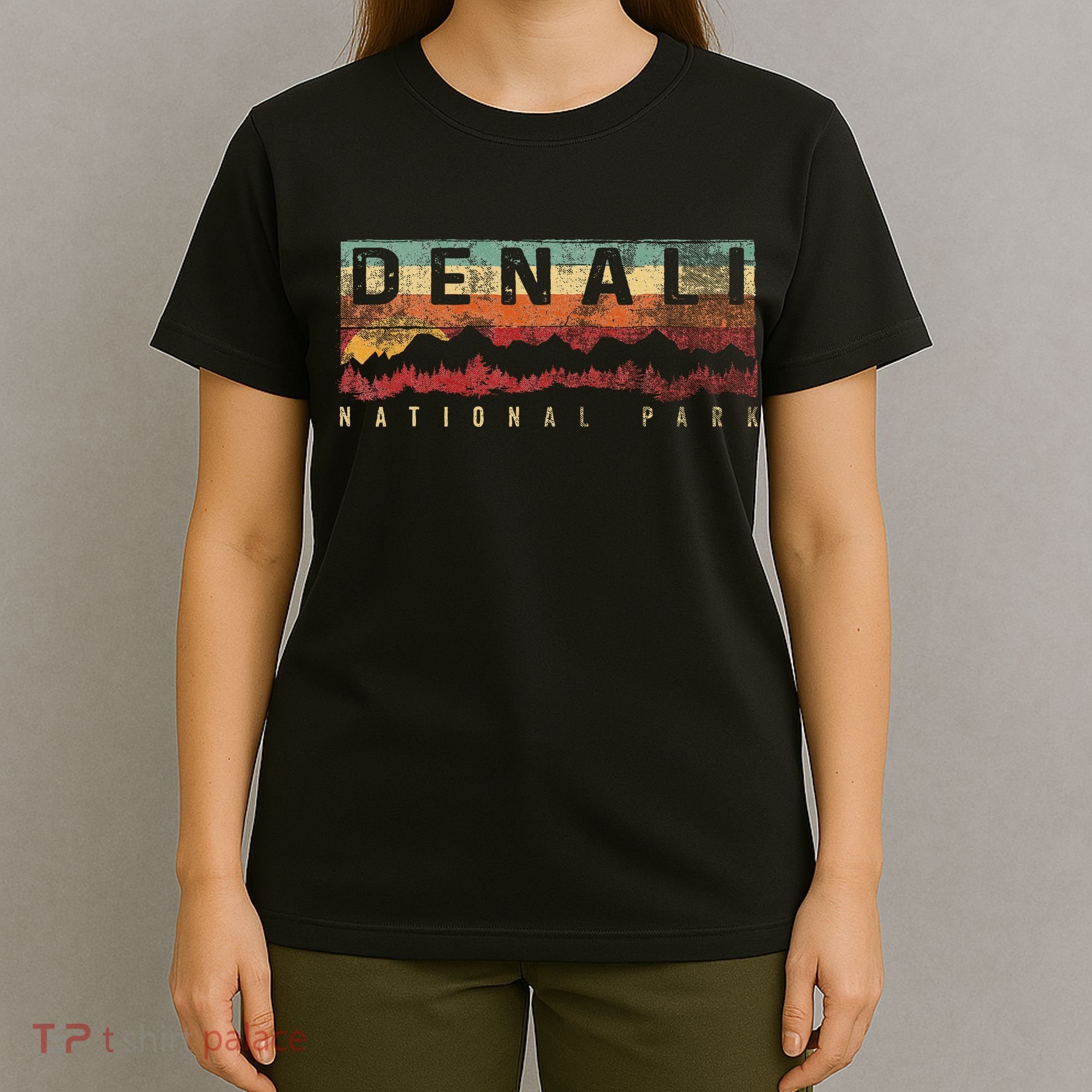 Vintage Denali National Park Denali Alaska T-Shirt