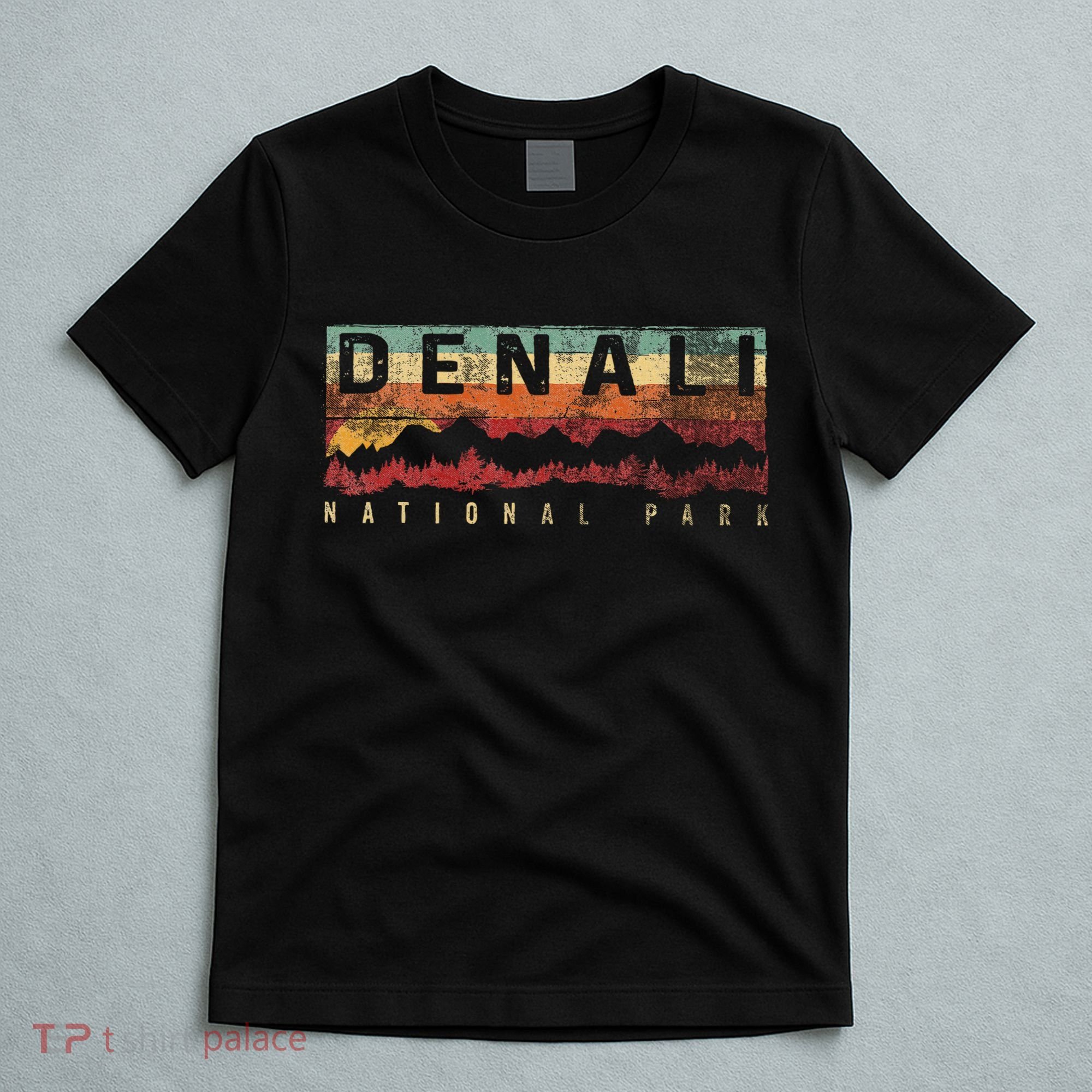 Vintage Denali National Park Denali Alaska T-Shirt