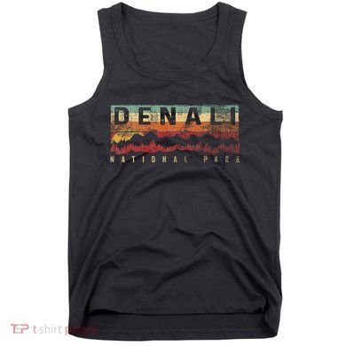 Vintage Denali National Park Denali Alaska Tank Top
