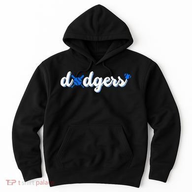 Vintage Dodgers Name Retro Styles 80s 90s Hoodie