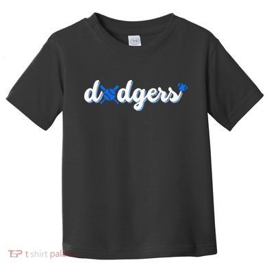 Vintage Dodgers Name Retro Styles 80s 90s Toddler T-Shirt