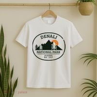 Vintage Denali National Park Alaska T-Shirt thumb 2