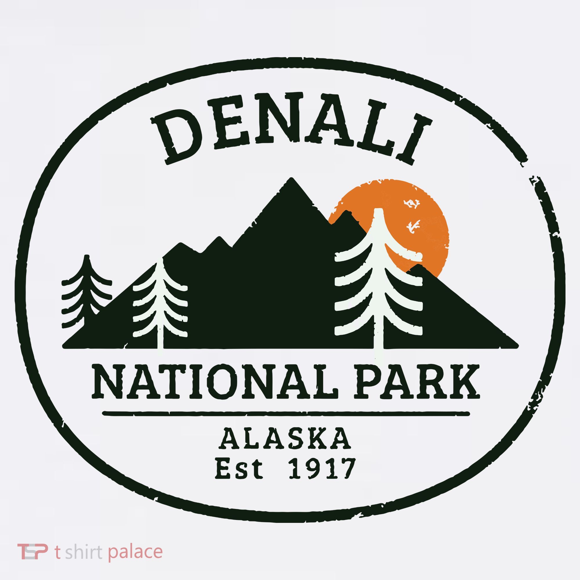 Vintage Denali National Park Alaska T-Shirt