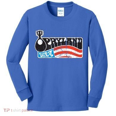 Vintage Distressed Opryland Theme Park Kids Long Sleeve Shirt