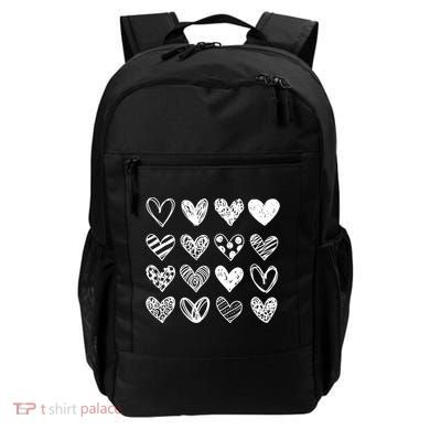 Valentines Day Pattern Hearts Backpack