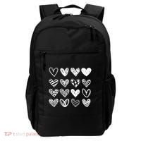 Valentines Day Pattern Hearts Backpack thumb 0