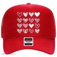 Valentines Day Pattern Hearts Hat thumb 0