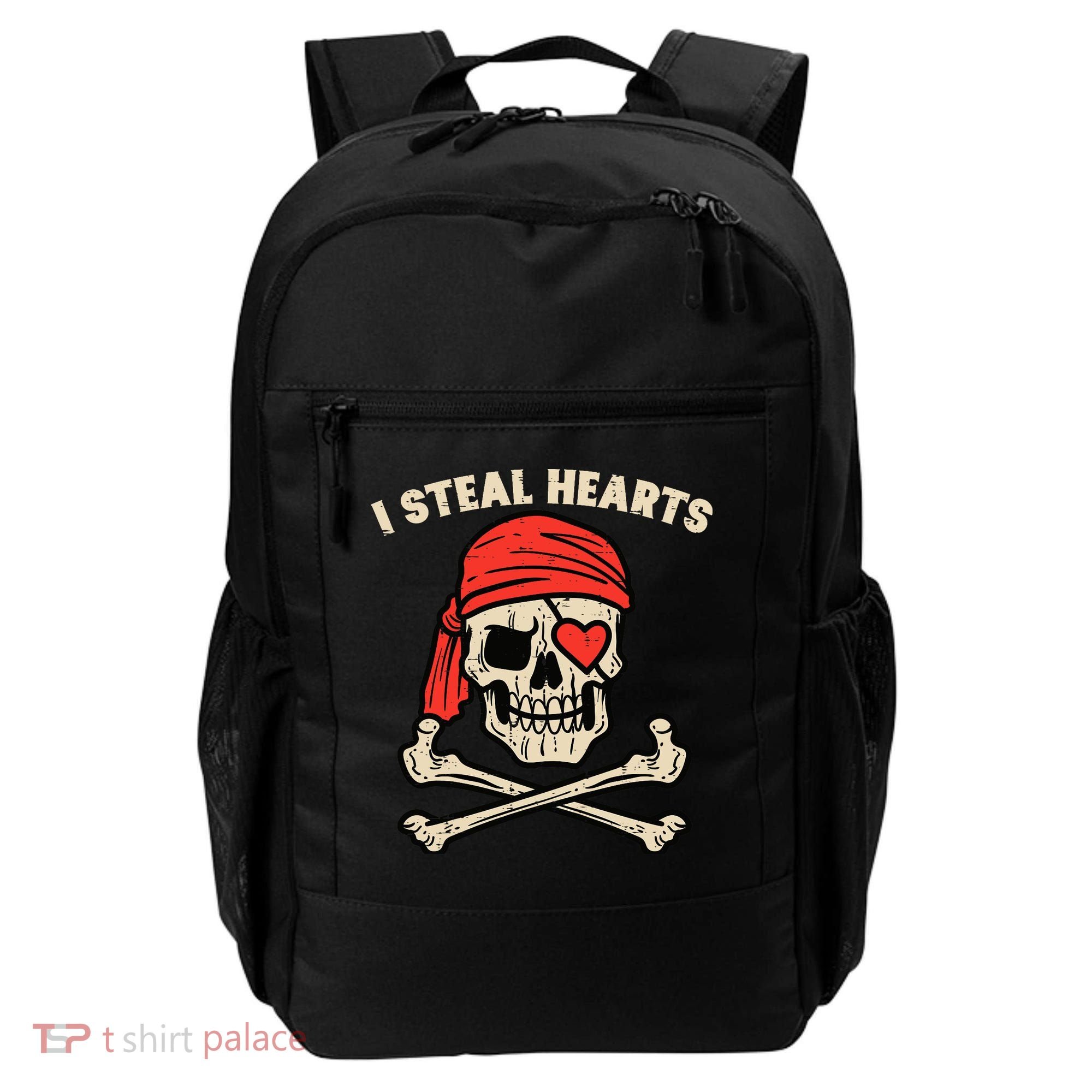 Valentines Day Pirate I Steal Hearts Cool Backpack