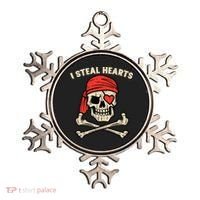 Valentines Day Pirate I Steal Hearts Cool Ornament thumb 0