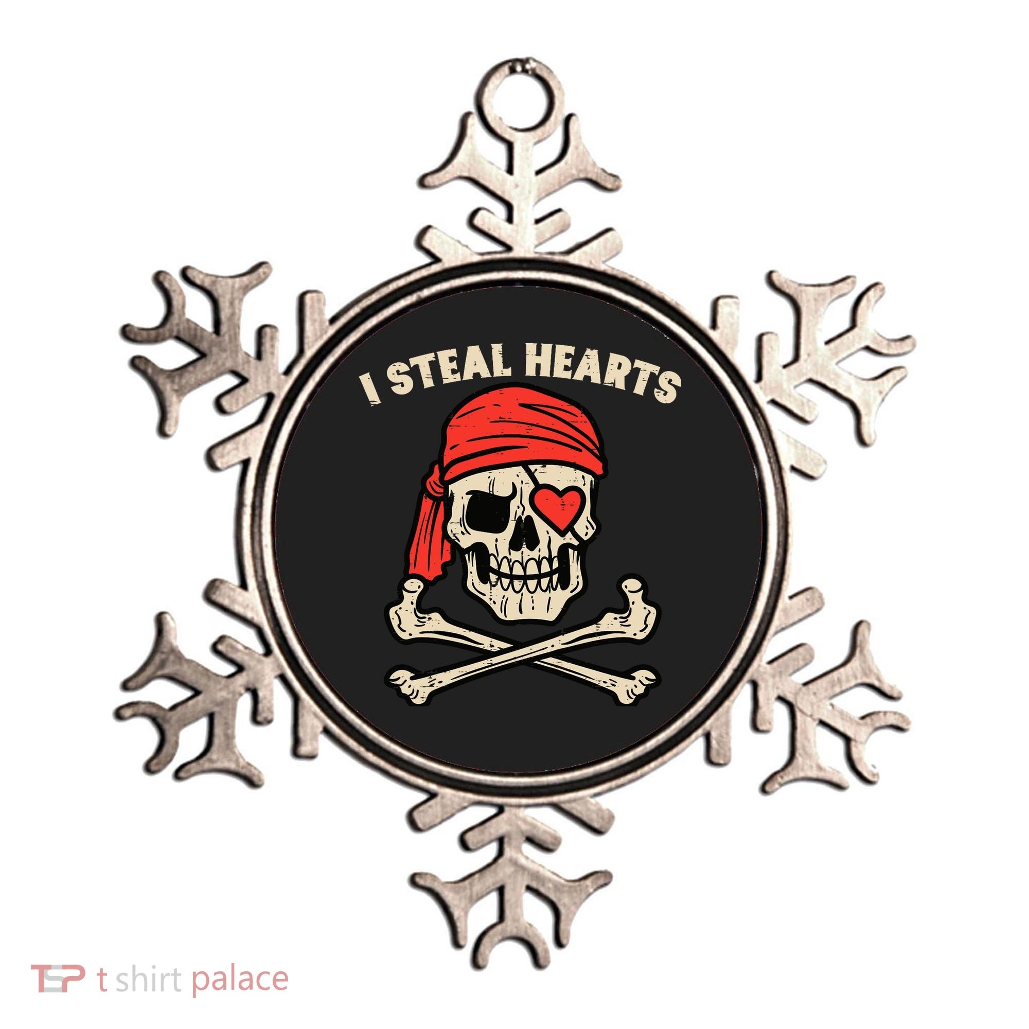 Valentines Day Pirate I Steal Hearts Cool Ornament