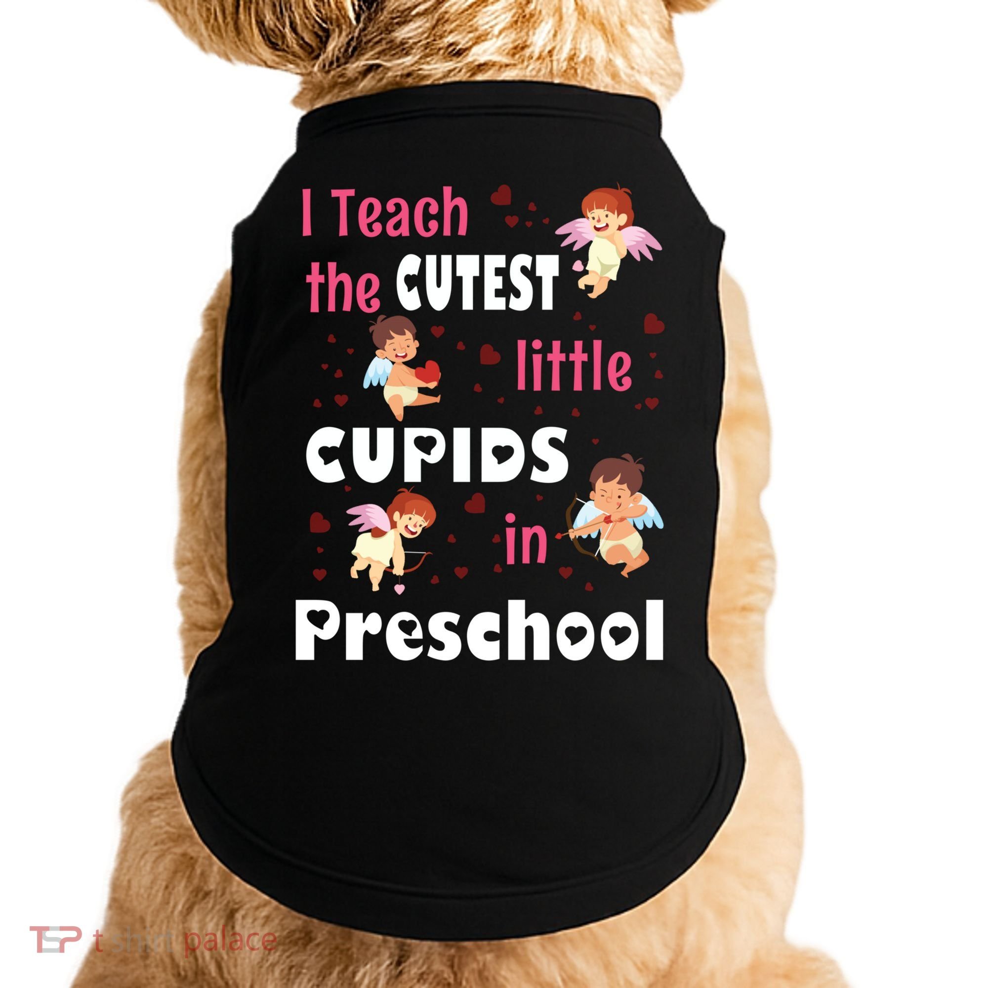 Valentines Day Preschool Teacher Gift For Teachers In Love Gift Doggie Tank