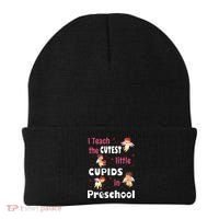 Valentines Day Preschool Teacher Gift For Teachers In Love Gift Beanie thumb 0