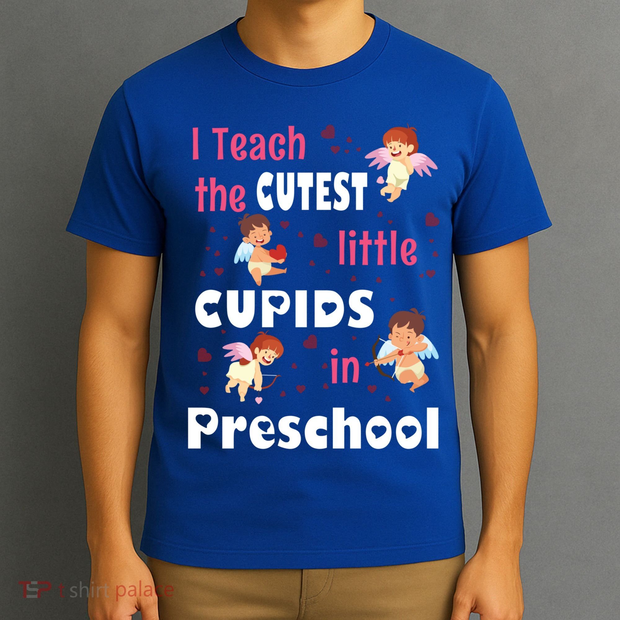 Valentines Day Preschool Teacher Gift For Teachers In Love Gift T-Shirt