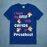 Valentines Day Preschool Teacher Gift For Teachers In Love Gift T-Shirt thumb 5