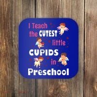 Valentines Day Preschool Teacher Gift For Teachers In Love Gift Coaster thumb 0