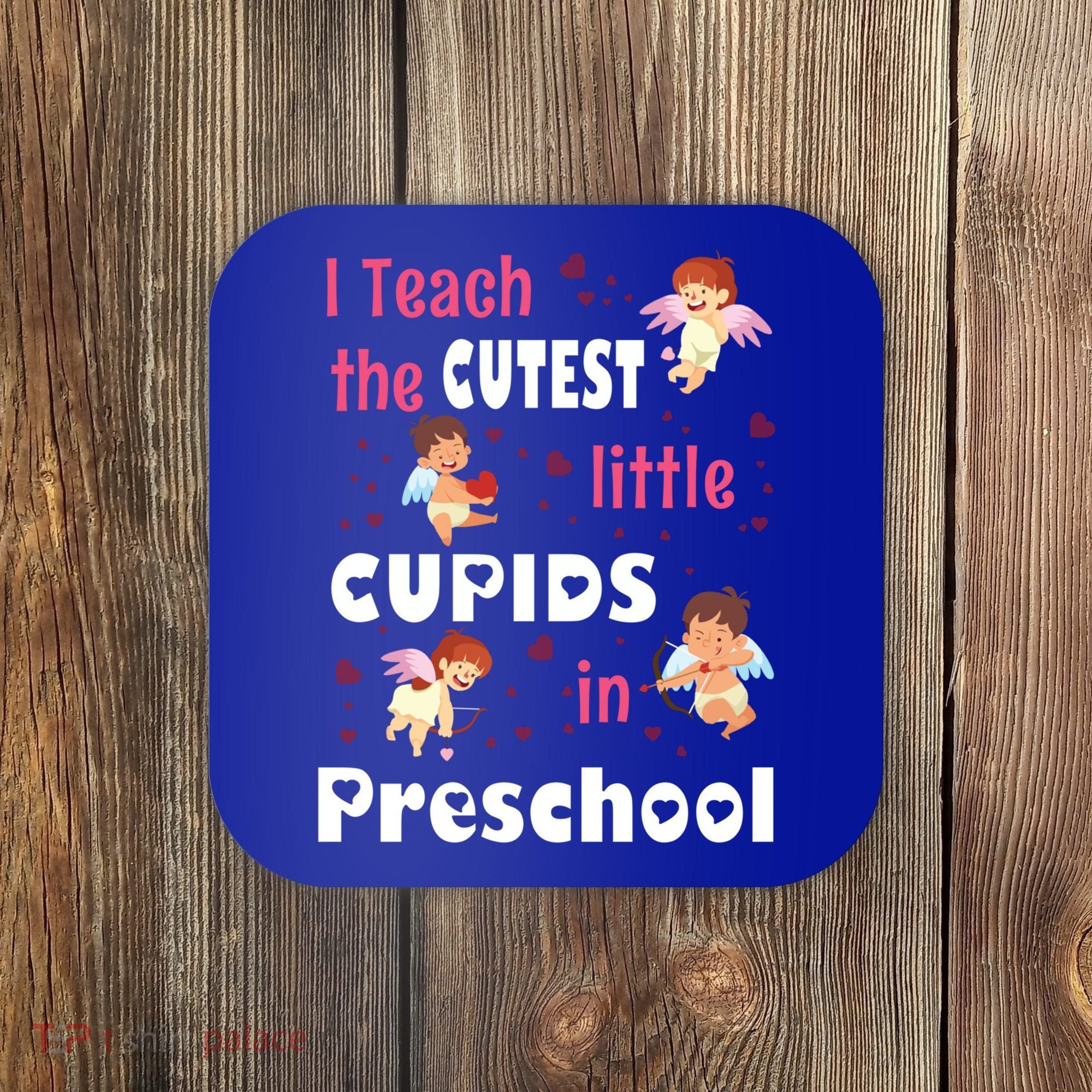 Valentines Day Preschool Teacher Gift For Teachers In Love Gift Coaster