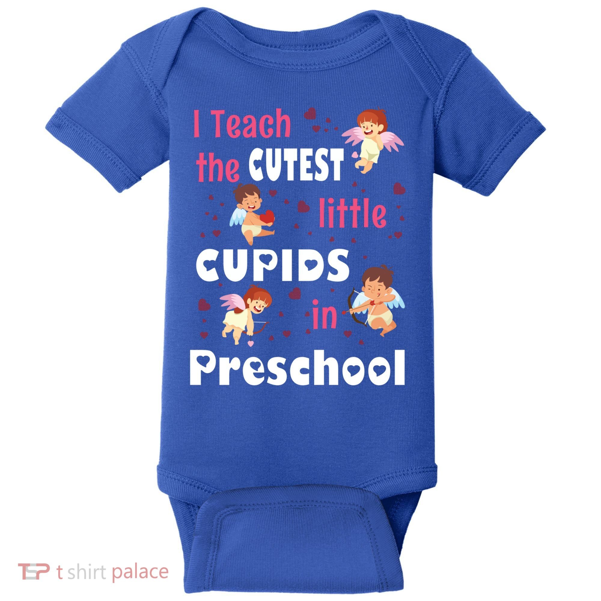 Valentines Day Preschool Teacher Gift For Teachers In Love Gift Baby Bodysuit
