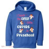Valentines Day Preschool Teacher Gift For Teachers In Love Gift Toddler Hoodie thumb 0