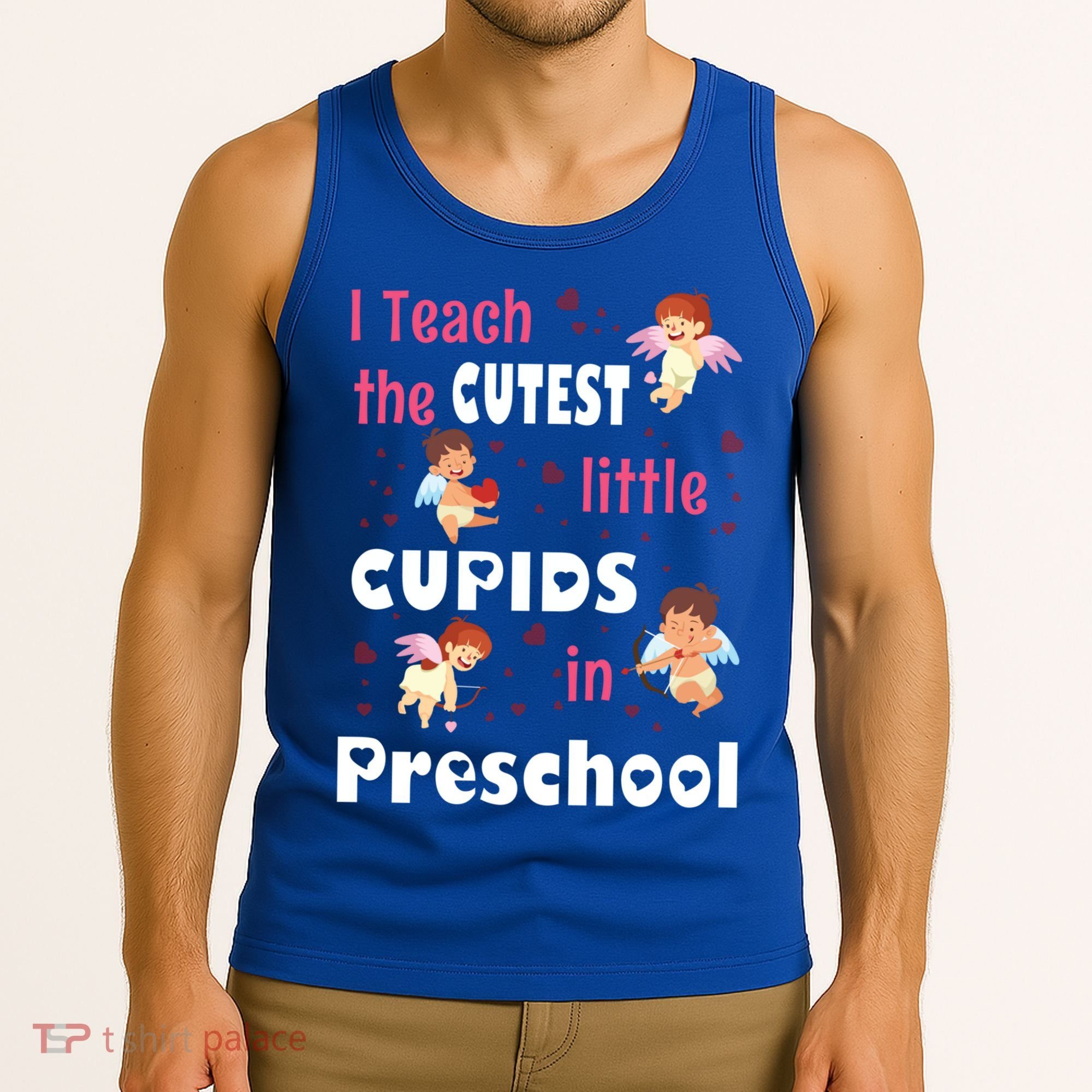 Valentines Day Preschool Teacher Gift For Teachers In Love Gift Tank Top