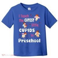 Valentines Day Preschool Teacher Gift For Teachers In Love Gift Toddler T-Shirt thumb 0