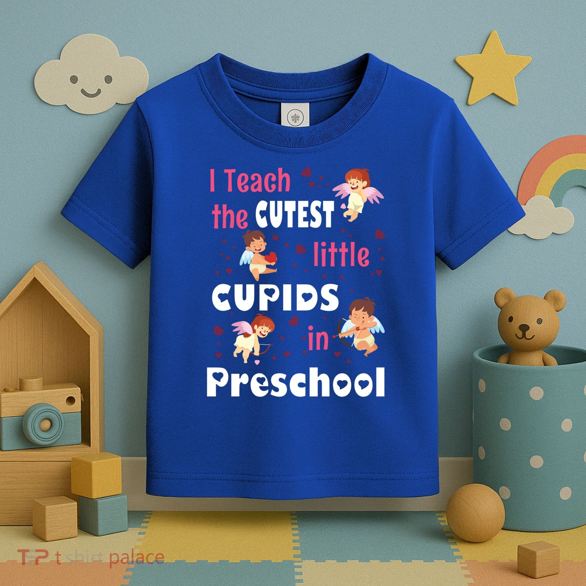 Valentines Day Preschool Teacher Gift For Teachers In Love Gift Toddler T-Shirt