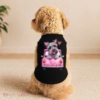 Valentines Day Puppy Cute Gift Doggie Tank thumb 2