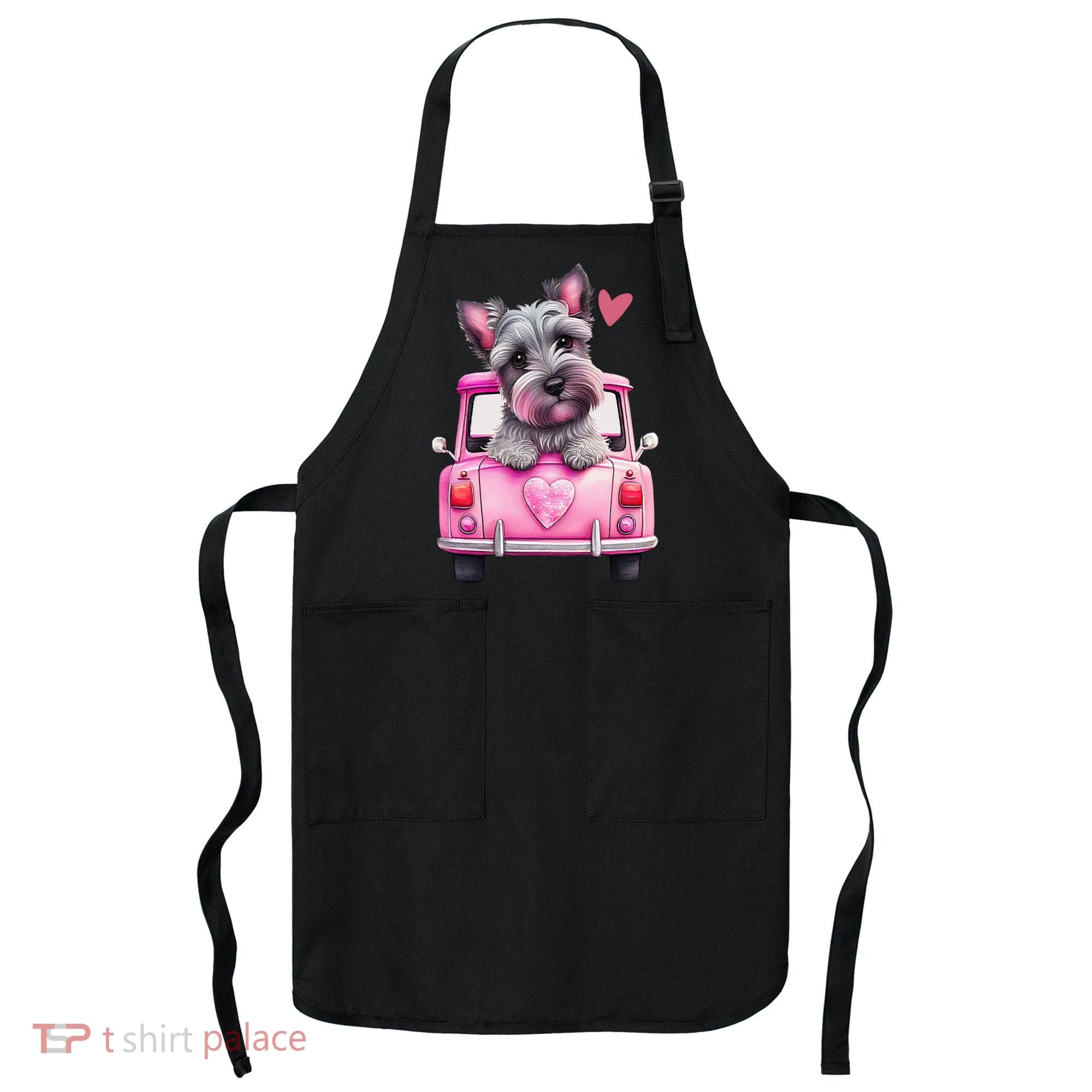 Valentines Day Puppy Cute Gift Apron