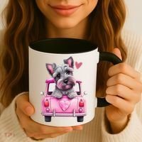 Valentines Day Puppy Cute Gift Coffee Mug thumb 3