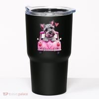 Valentines Day Puppy Cute Gift Tumbler thumb 0