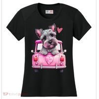 Valentines Day Puppy Cute Gift Women's Cooling Performance Crew T-Shirt thumb 0