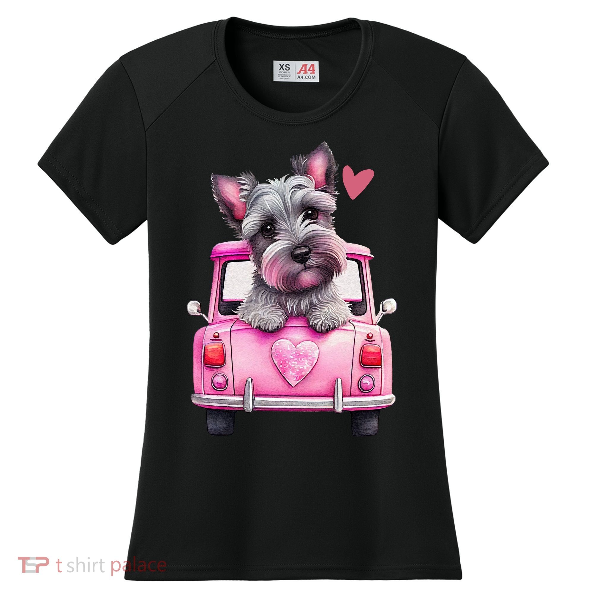 Valentines Day Puppy Cute Gift Women's Cooling Performance Crew T-Shirt
