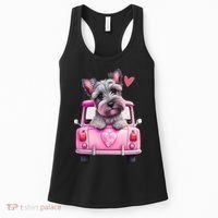 Valentines Day Puppy Cute Gift Women's Tank Top thumb 0