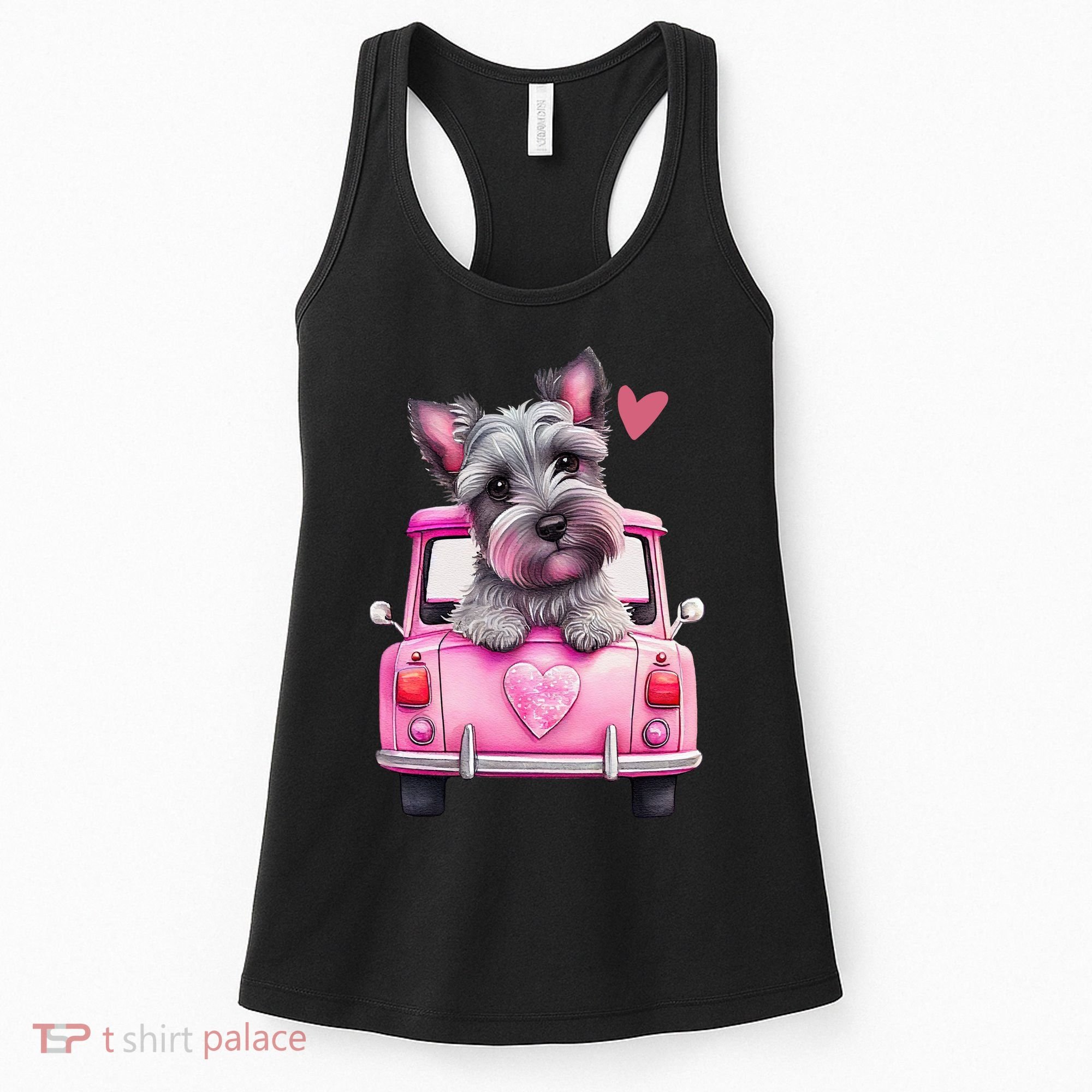 Valentines Day Puppy Cute Gift Women's Tank Top