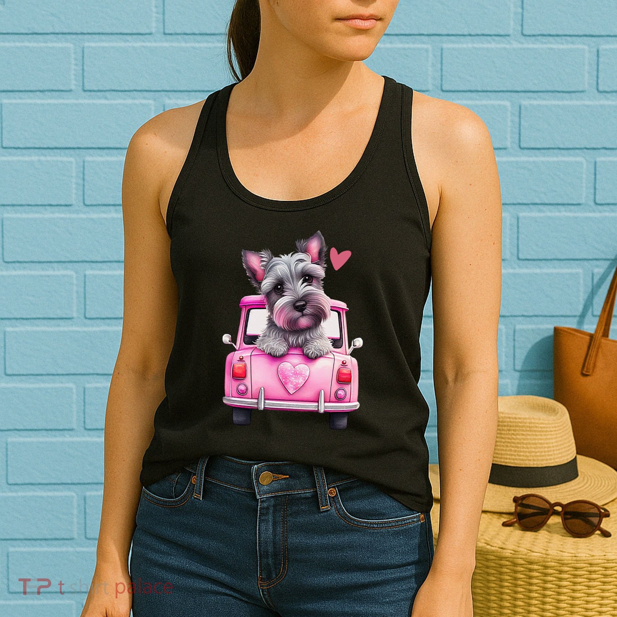 Valentines Day Puppy Cute Gift Women's Tank Top