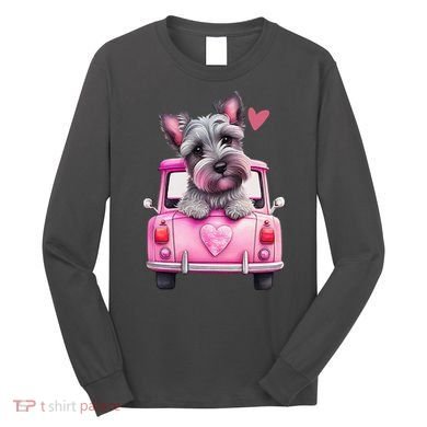 Valentines Day Puppy Cute Gift Long Sleeve Shirt